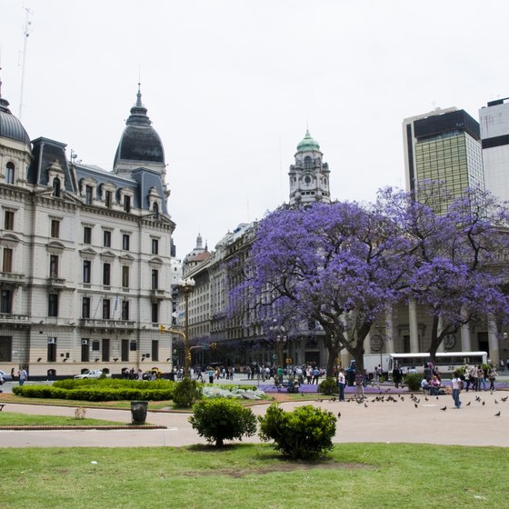 Visit the popular Plaza de Mayo in Buenos Aires, Argentina.
