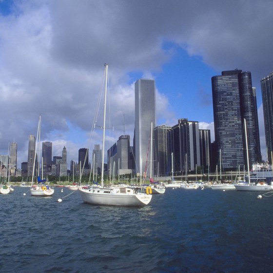 Chicago takes up a third of Illinois' Lake Michigan shoreline.