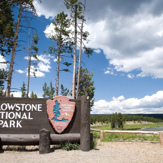 West Yellowstone lies just outside of the national park.