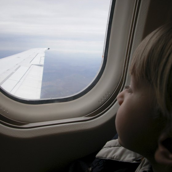 Keeping your child awake during takeoff and landing helps equalize ear pressure faster.