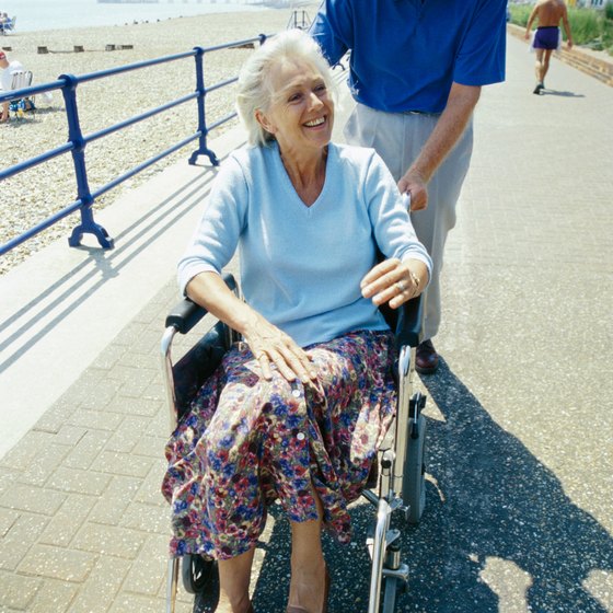 Some Maine beaches have pathways with wheelchair access.