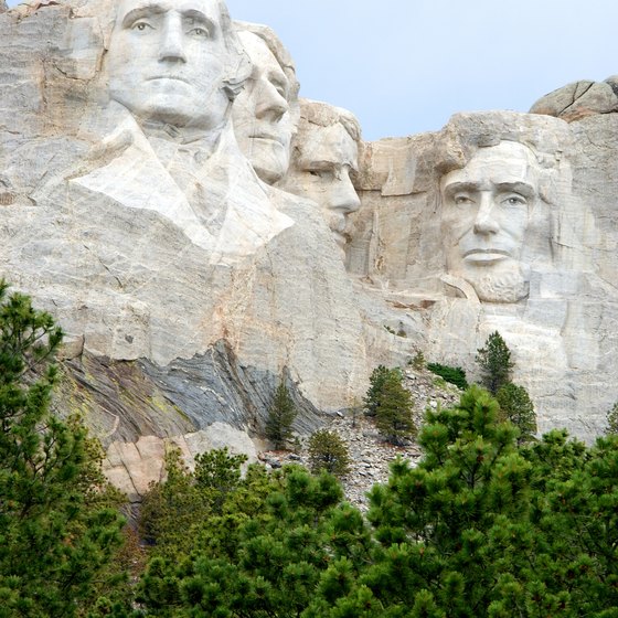 Mount Rushmore is just a half-hour drive from Rapid City.