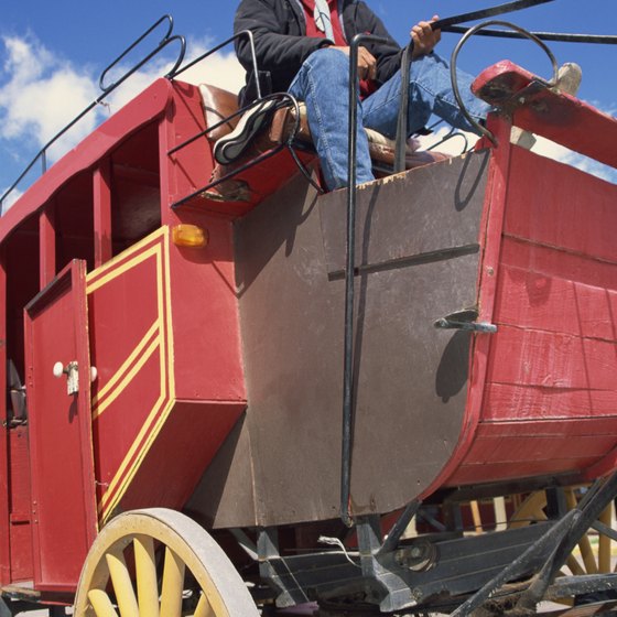 Take a stagecoach ride through historic Placerville, just miles from Pollock Pines, California.