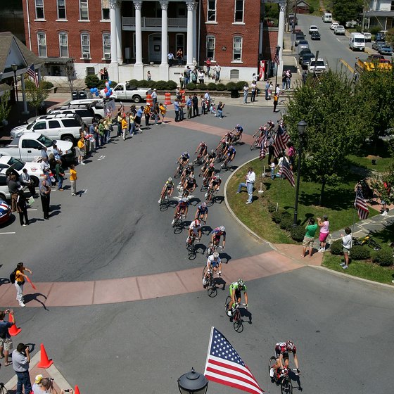 Downtown Ellijay, Georgia, is in the Coosawattee River Watershed.