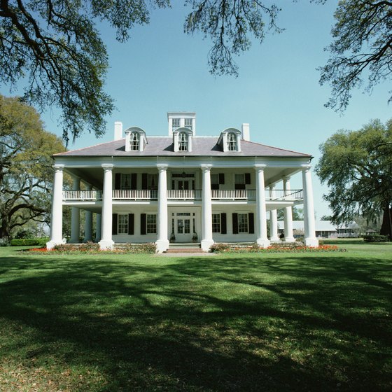 Many of Louisiana's plantations are maintained as museums, open to historically-minded visitors.