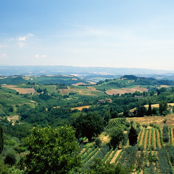 Stay on an Italian farm in the countryside to escape the tourist crowds.