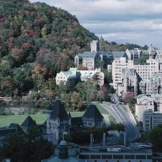 Quebec City is lovely to visit in fall or any season.