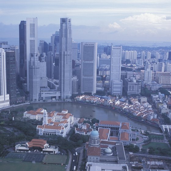 The Republic of Singapore's president rules a city-state situated on an island.