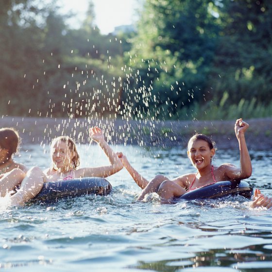 Water Tubing in Southern Michigan