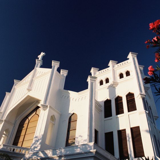 St. Paul's Episcopal, the oldest church in Key West, is open daily to visitors.