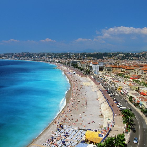 Known for its sparkling coast, Nice offers attractions for cyclists to explore.