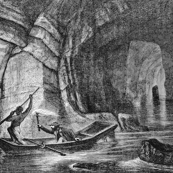 Black Americans explored the caves and served as tour guides in the early years.