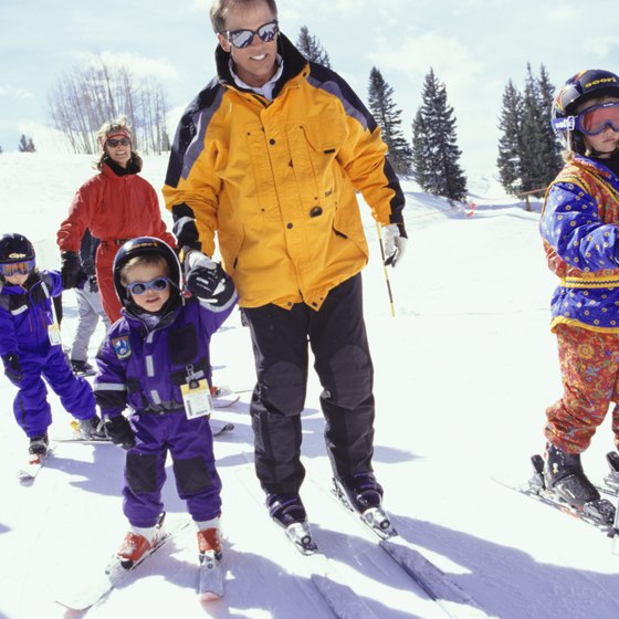 Ski in the winter and camp in the summer near Flint.