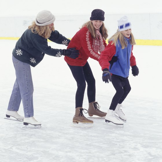 Both indoor and outdoor ice skating rinks are in Middlesex County, New Jersey.
