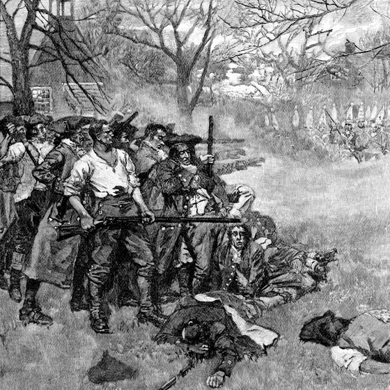 To this day, nobody knows who fired the first shot at Lexington.