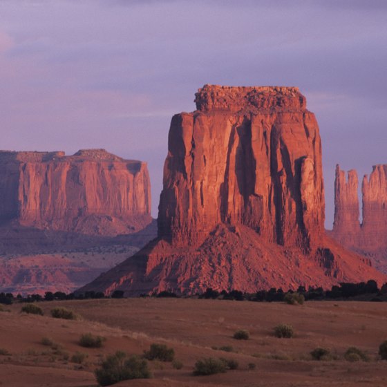 Monument Valley is among the many scenic places in the American West.