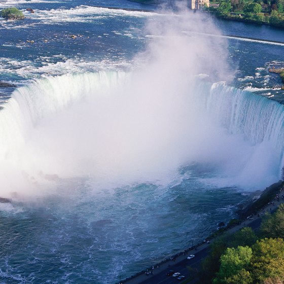 Four million cubic feet per minute tumble over Niagara Falls.