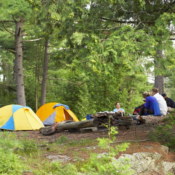 State parks near Greer, South Carolina, have numerous places to camp.