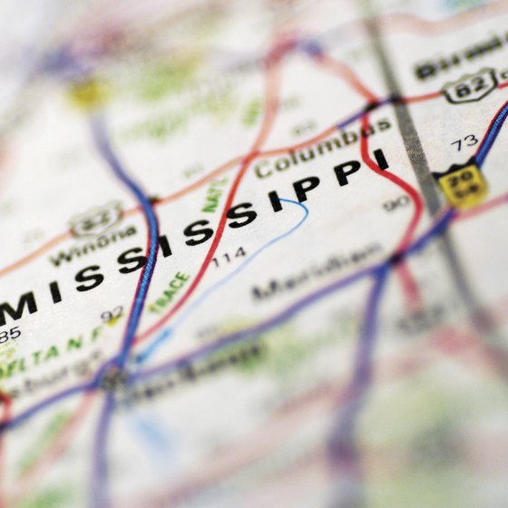 Mississippi is centrally located to several airports.