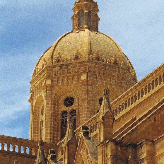 Gozo has a number of architecturally stunning churches.
