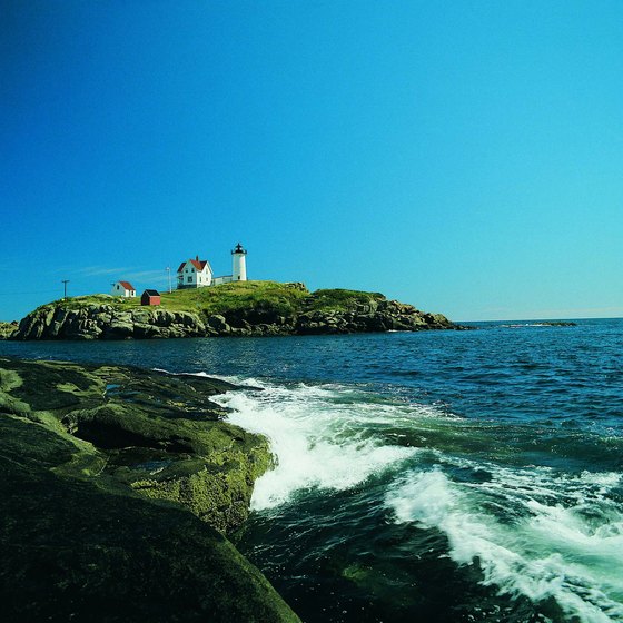 The Lighting of the Nubble Lighthouse is one of the many festivals held in York County, Maine.