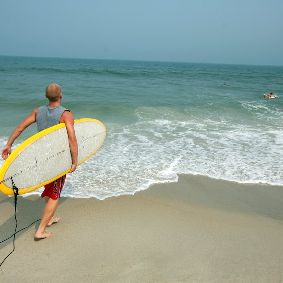 North Carolina beaches include some of the best surfing spots on the East Coast.