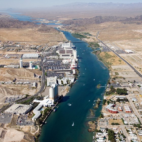 Take a walk along the Colorado River on the Laughlin Riverwalk.