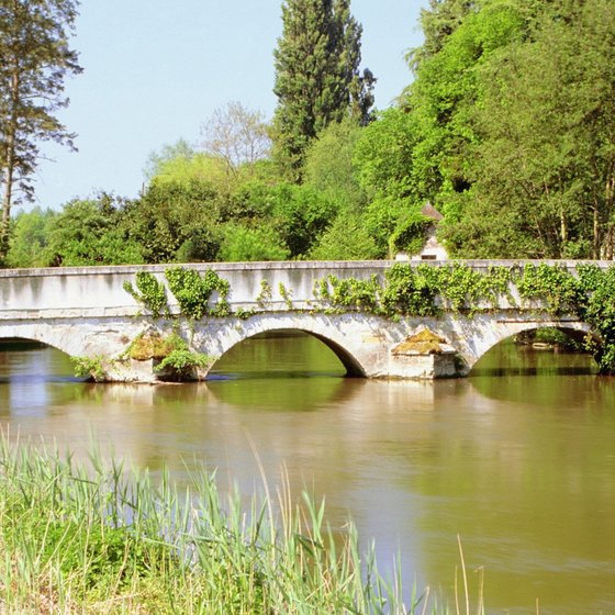 The handsome countryside makes the Loire region a popular tourist destination.