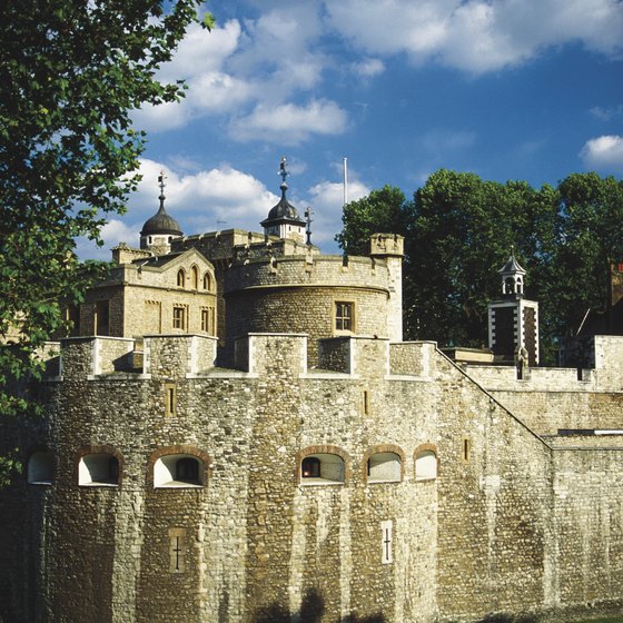 Queen Mary imprisoned Elizabeth I in the Tower of London in 1554.