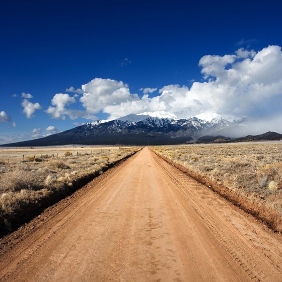 Roads and trails for dirt bikes in Colorado often lead to majestic views.