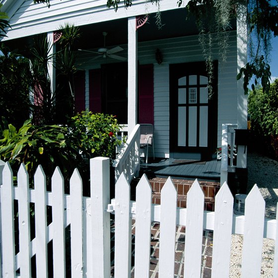 Some Floridian homes pay homage to the Civil War era.