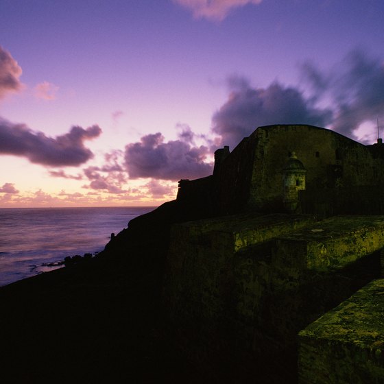 Puerto Rico at sunset