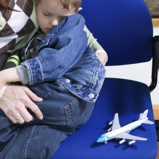 Help your toddler sleep on plane trips with preparation.