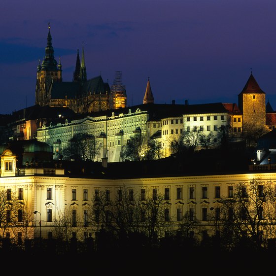 Prague Castle reveals the city's historic past.