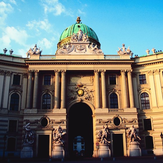The Vienna Hofburg was the Austrian royal family's palace in Vienna.