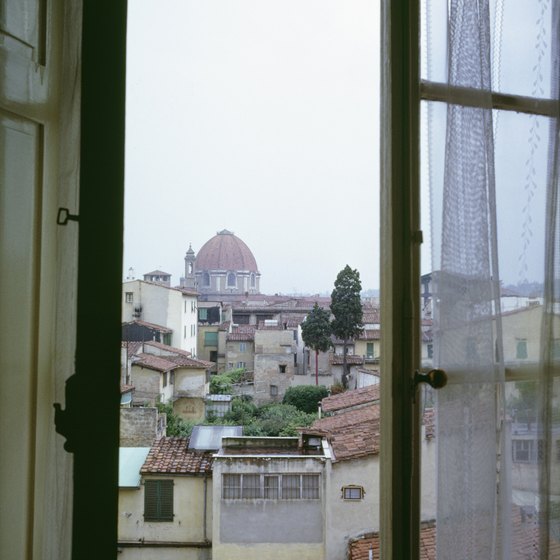 The views from hotel rooms in Florence, Italy, can be stunning.