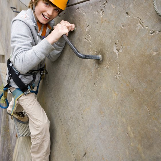 Rock climbing develops the strength and dexterity of the climber.