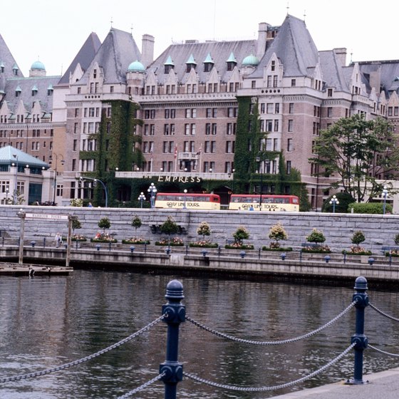 The Fairmont Empress offers luxurious waterfront accommodations.