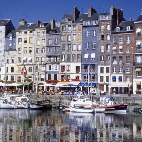 The artsy port of Honfleur presents itself like a fishing village from a dream.