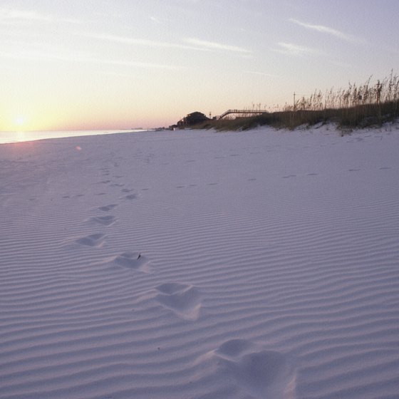 Destin, Florida, beaches have some of the softest sand in the state.