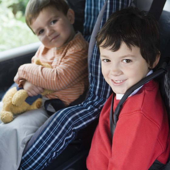Illinois' car safety requirements are based on a child's age.
