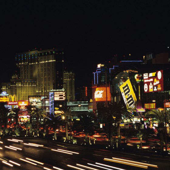 The Thomas & Mack Center is just five minutes from the Las Vegas Strip.