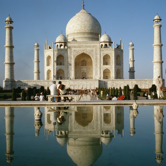 The Increidble India campaign focuses on India's enchanting treasures, such as the Taj Mahal.