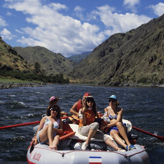 Raft down the Snake River in Hells Canyon.