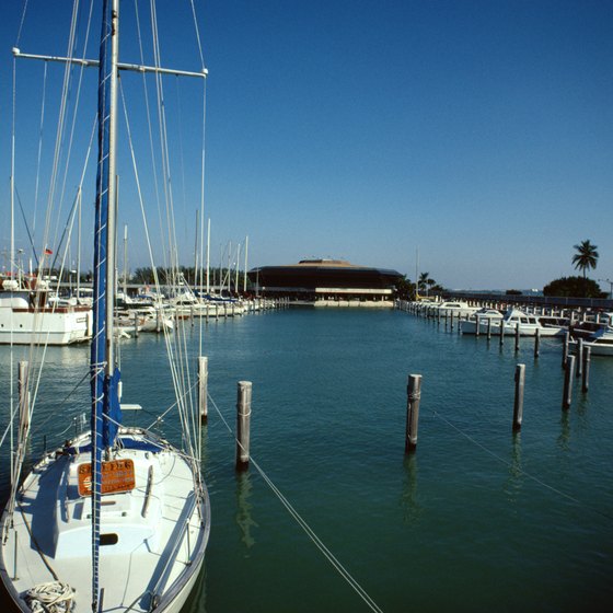Florida's many marinas make getting around accessible by boat.