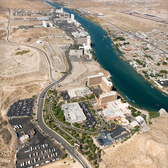 Bullhead City sits right across the Colorado River from Laughlin, Nevada.