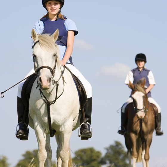 Horseback riding camps are a great way to get kids outdoors and active.