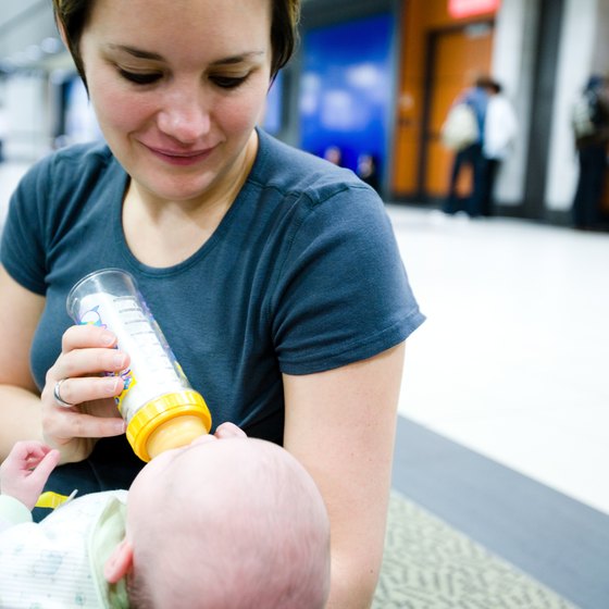 how to take a stroller on an airplane