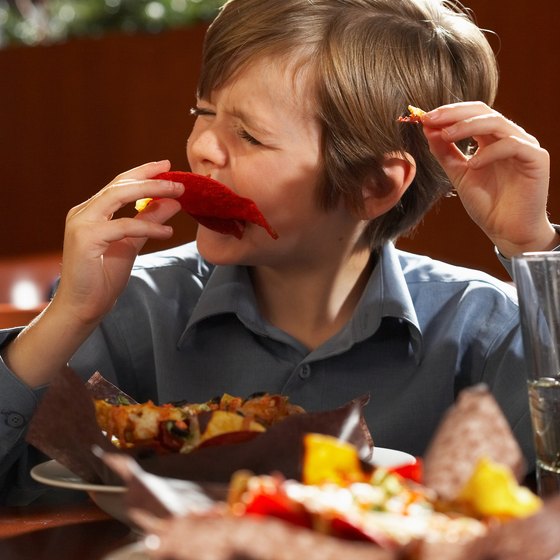 Kid-friendly restaurants offer fun, messy food with plenty of room for kids to be comfortable.