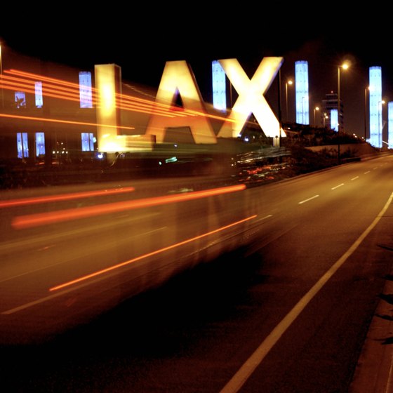 Los Angeles International Airport is one of the busiest in the world.